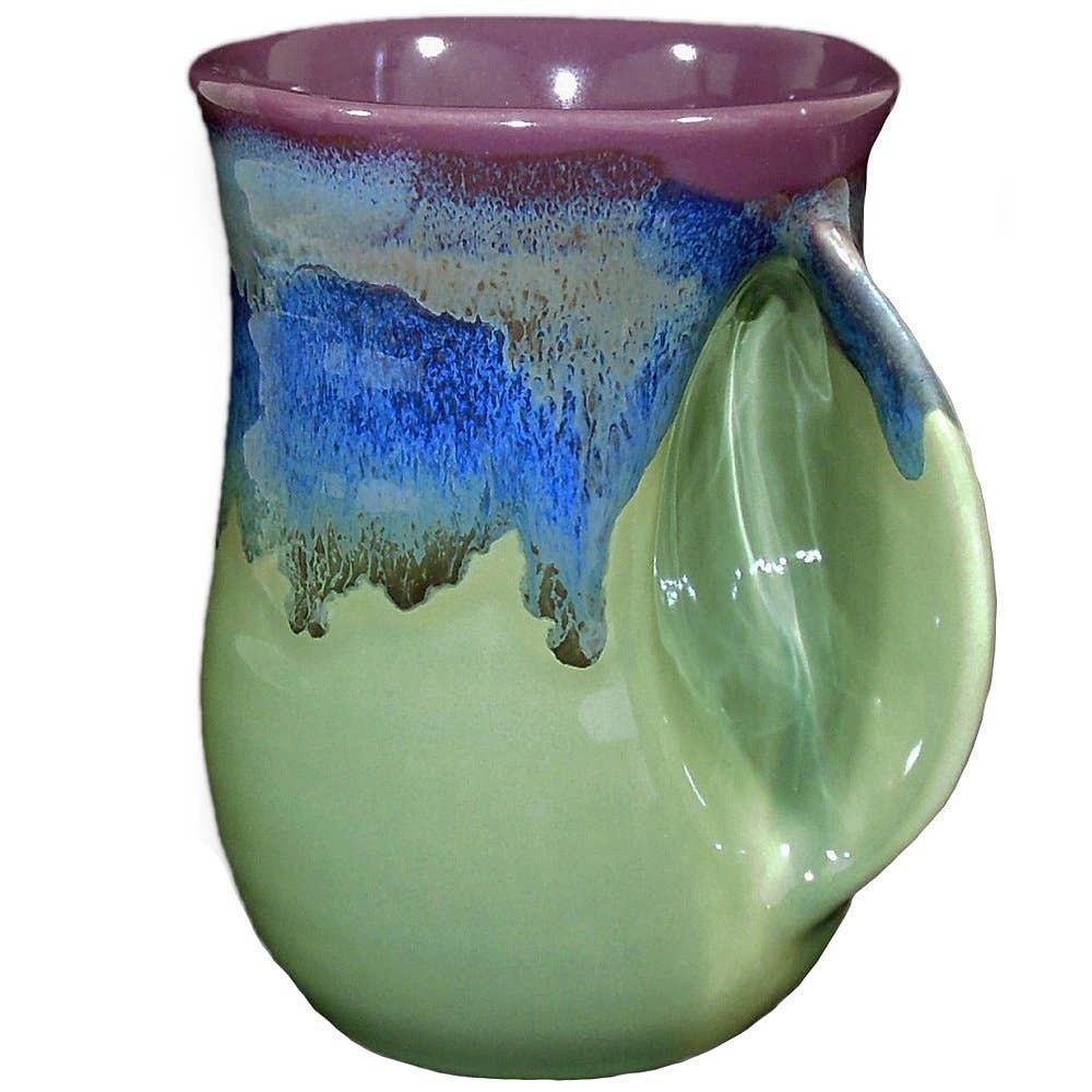 The Original Handwarmer Mug: Snowcap / Left Hand