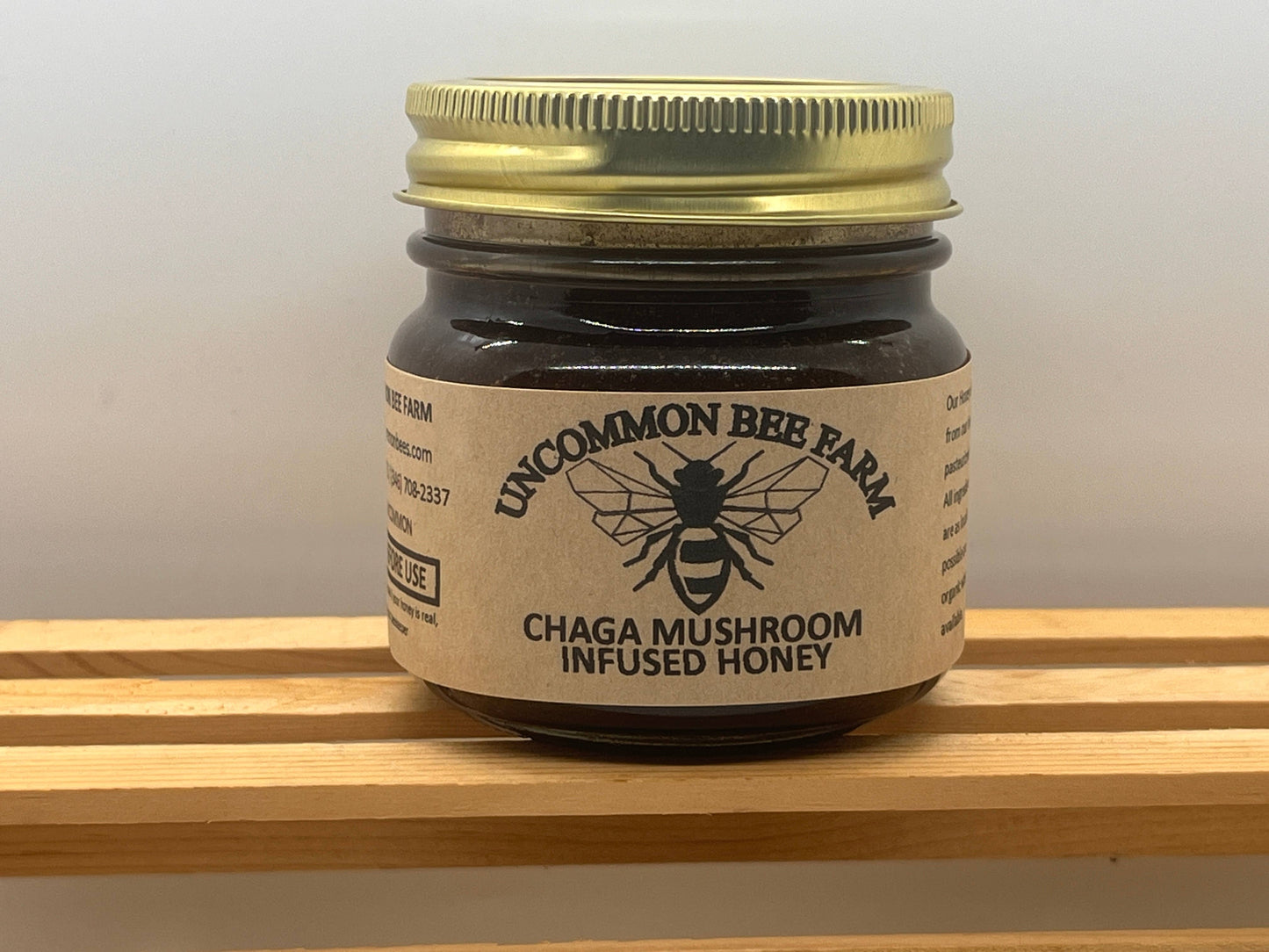 Chaga Mushroom Infused Honey: 5oz