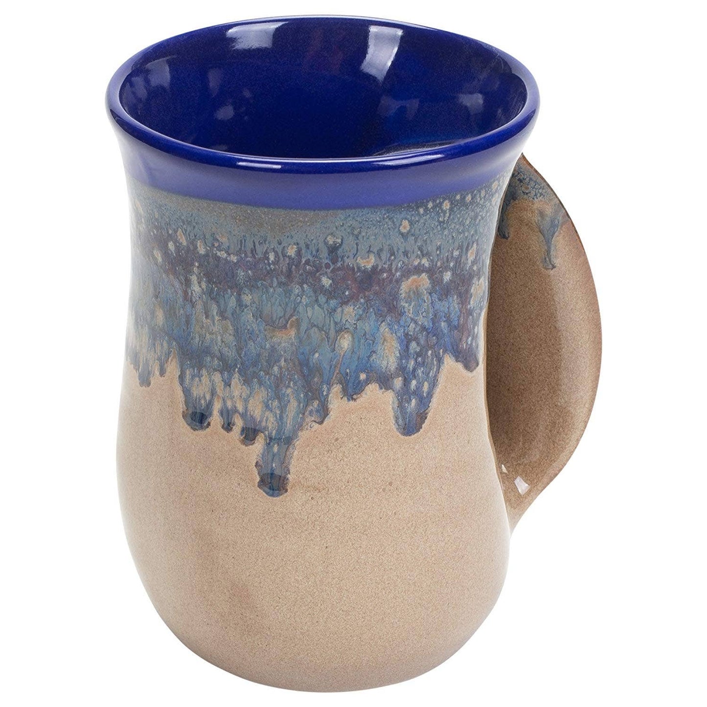 The Original Handwarmer Mug: Snowcap / Left Hand
