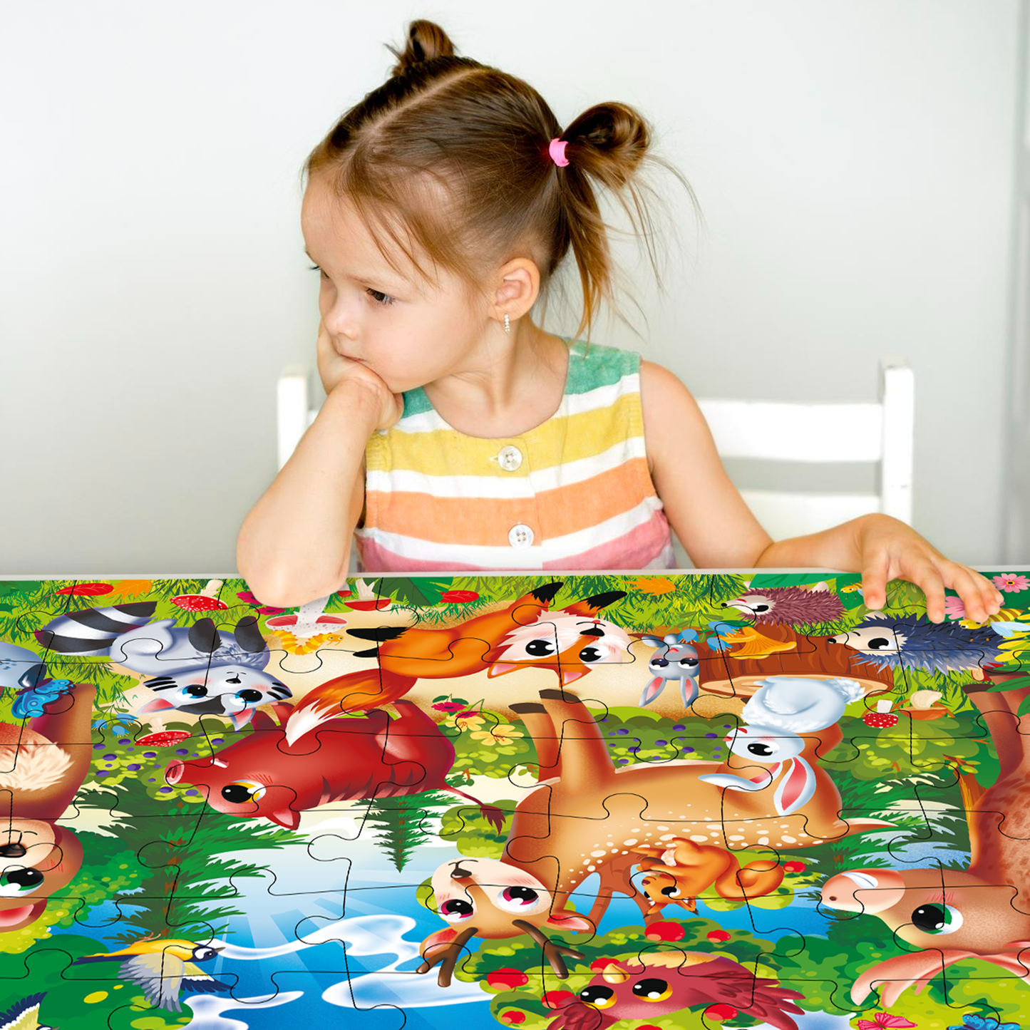 Forest Giant Floor Puzzles for Kids | 48 pieces