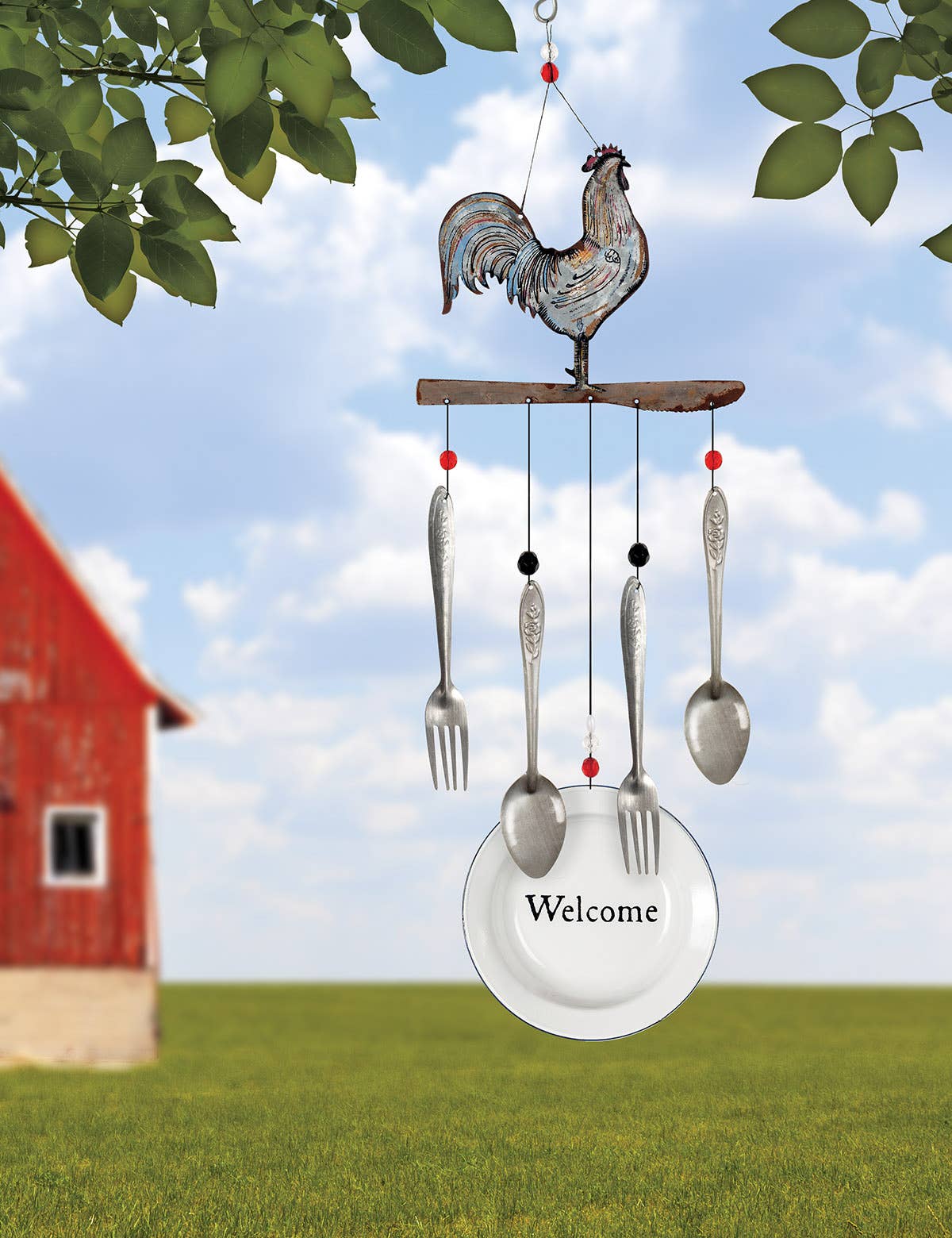 28" Rooster Wind Chime