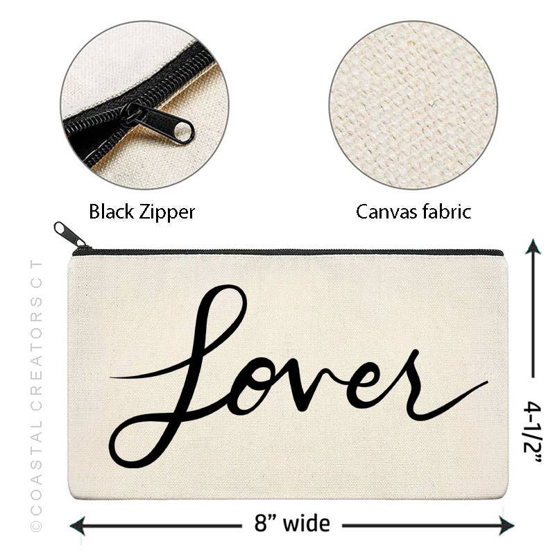 Taylor Inspired "Lover" Multi-Use Zipper Pouch (Packaged)