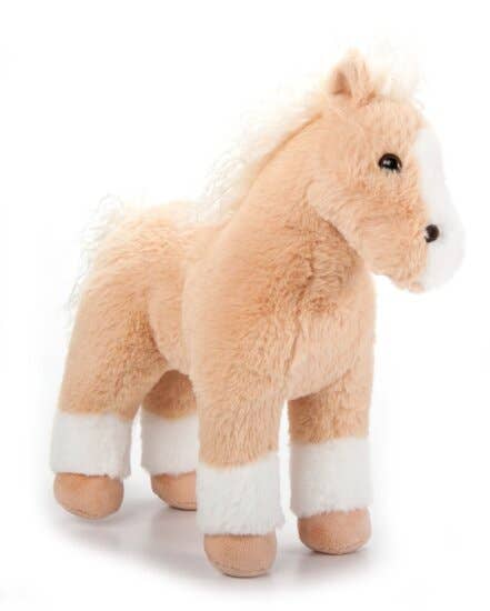 12" Standing Palomino Horse Stuffed Animal