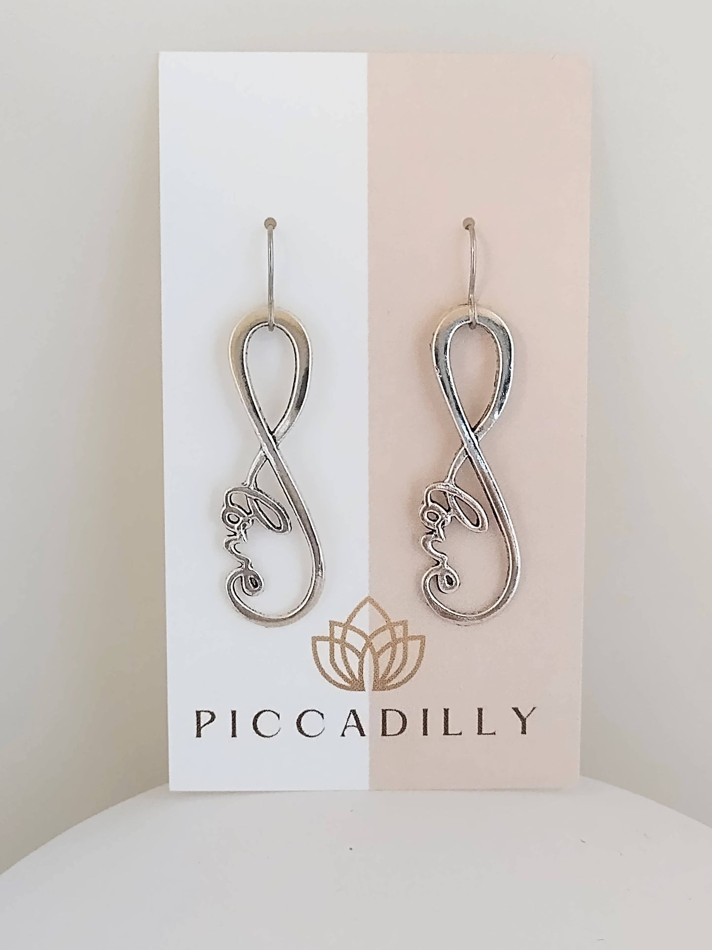 Infinity Earrings, Summer Earrings, Nautical Jewelry