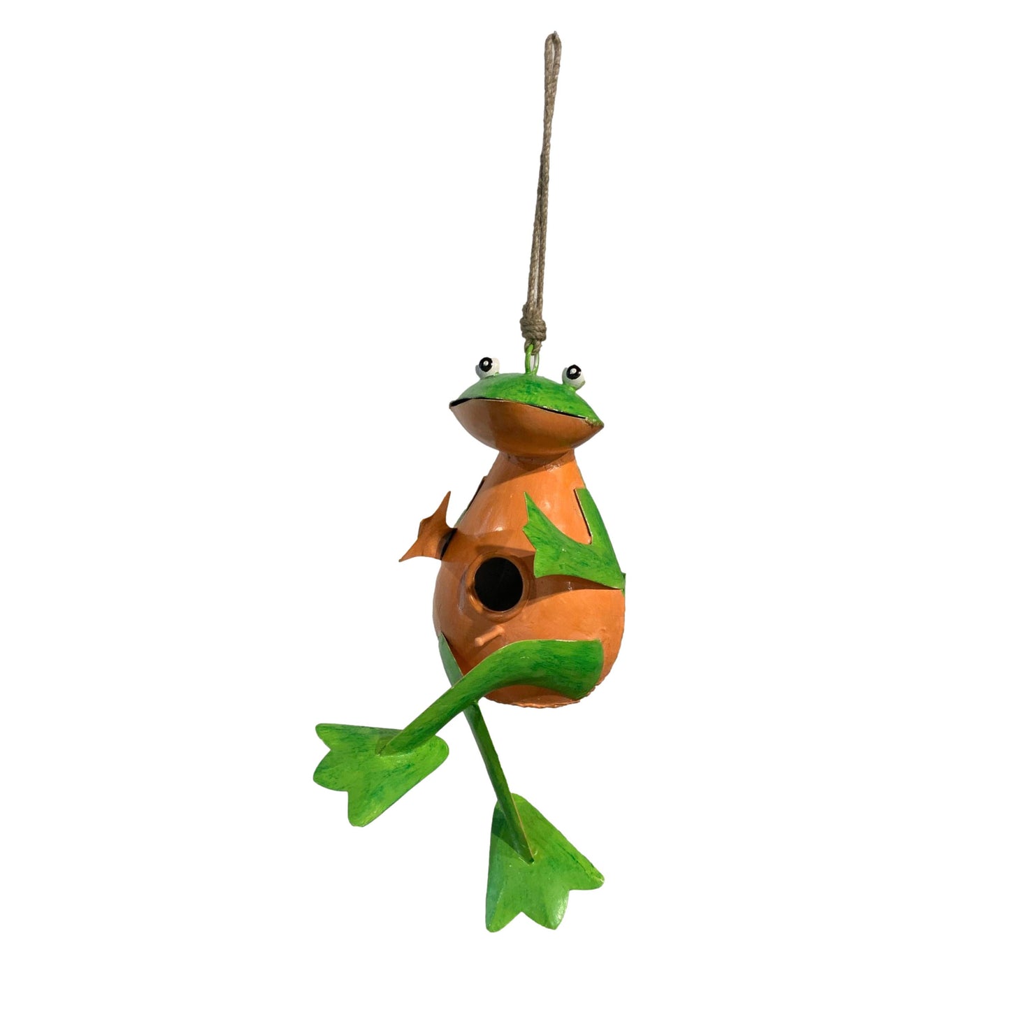 Fredo the Frog Hanging Bird House