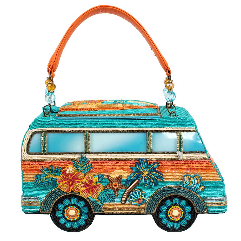 Catch a Wave Top Handle Surf Van Handbag