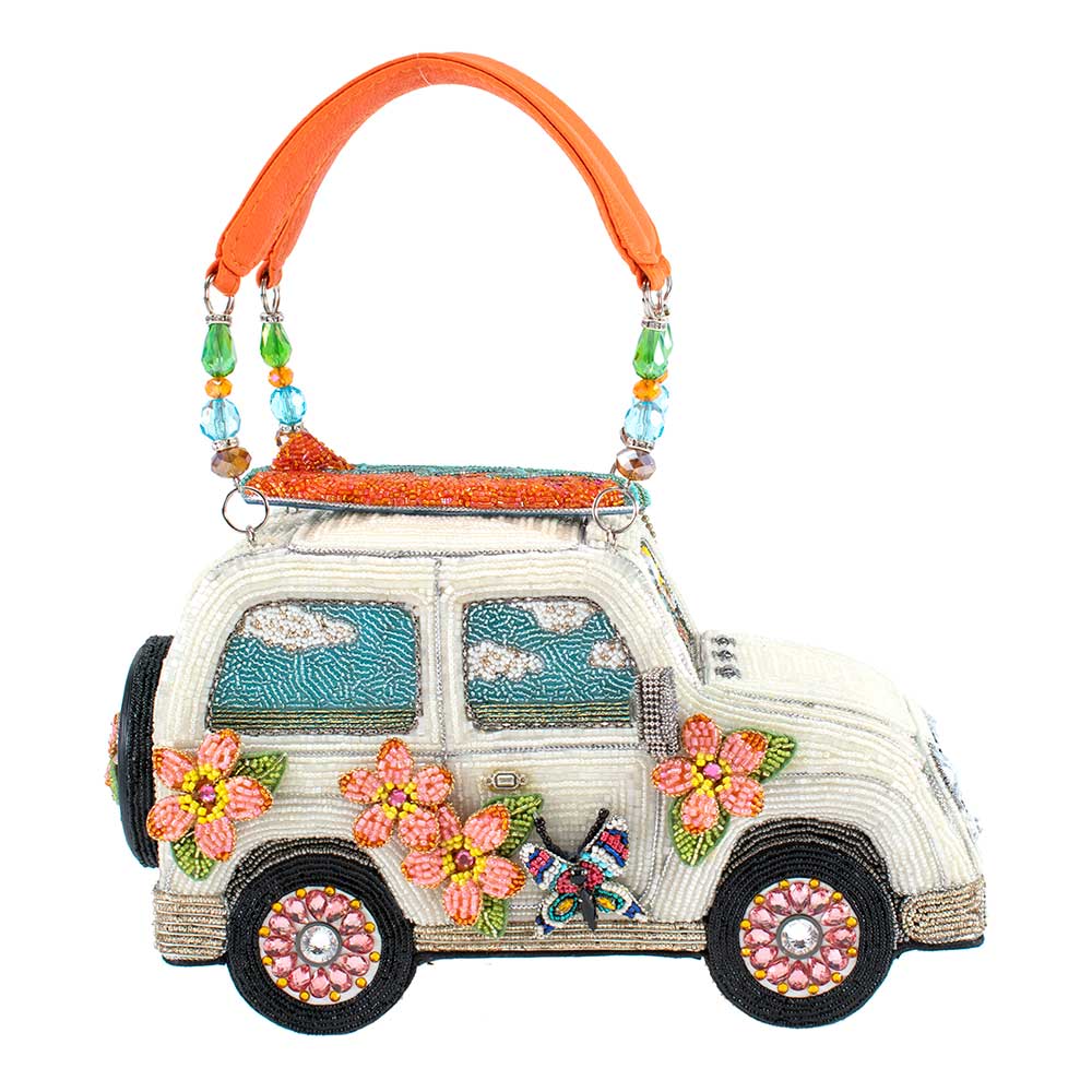 Day Trip Beaded Car Top Handle Handbag