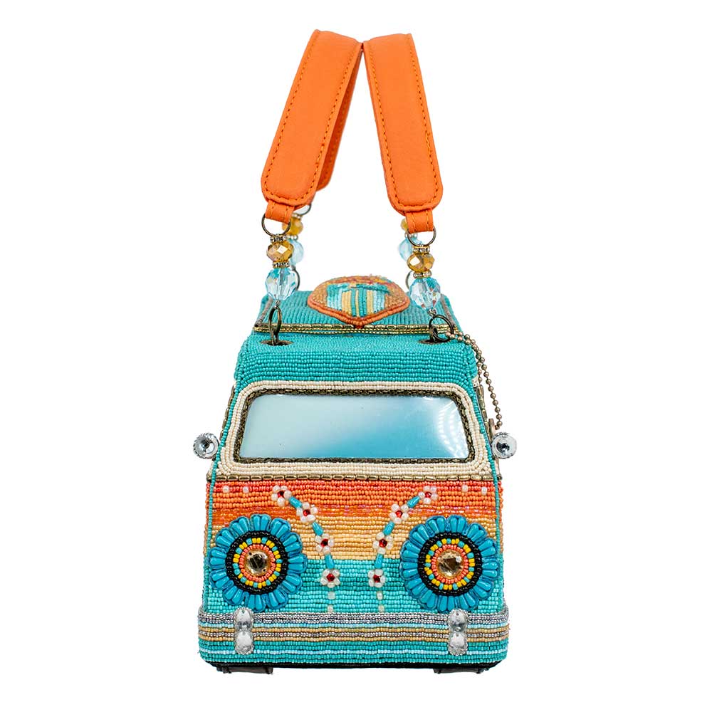 Catch a Wave Top Handle Surf Van Handbag