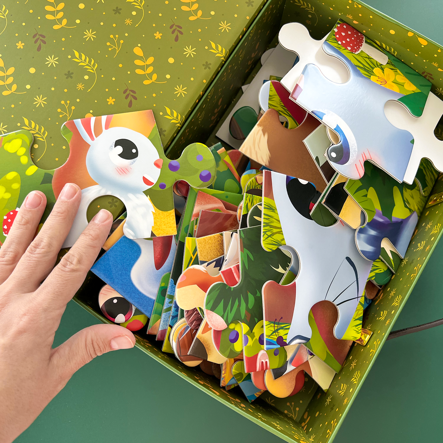 Forest Giant Floor Puzzles for Kids | 48 pieces