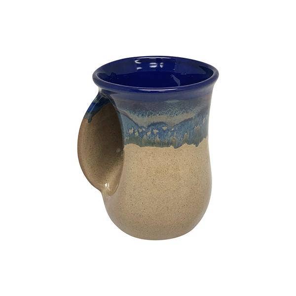 The Original Handwarmer Mug: Cobalt Canyon / Left Hand