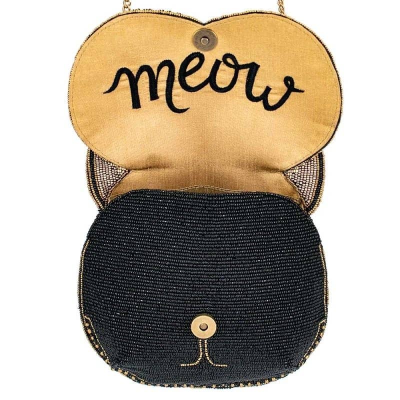 Whiskers Beaded Crossbody Handbag