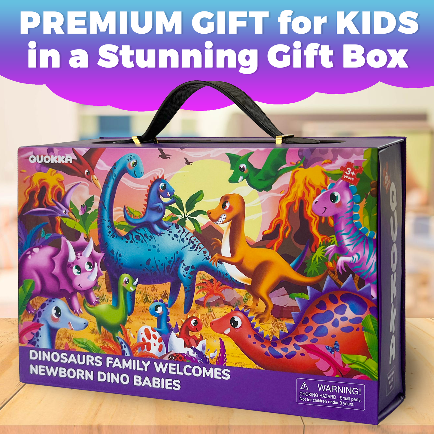 Dino Giant Floor Puzzles for Kids | 48 pieces