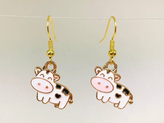 Cute Cow Earrings