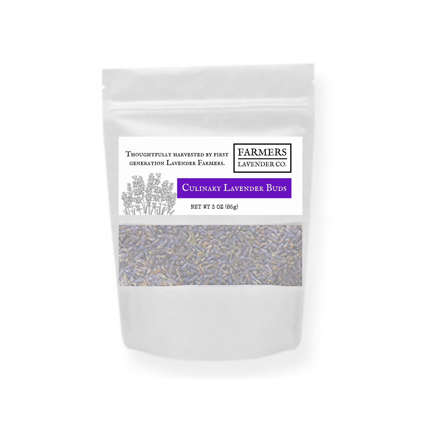 Culinary Lavender Buds: 2 oz