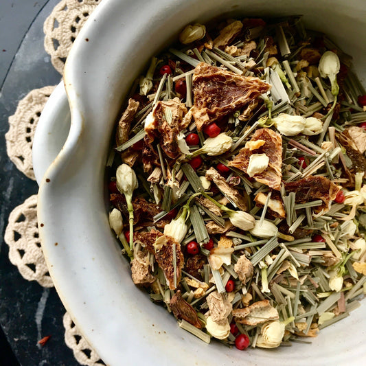 Snow Drop Chai | Herbal Loose Leaf Tea: 2 oz