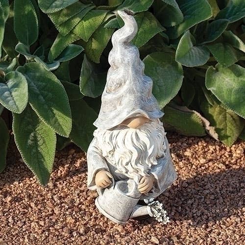 13.75"H GNOME WITH WATERING