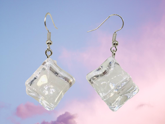 Ice Cube Earrings