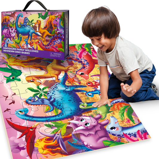 Dino Giant Floor Puzzles for Kids | 48 pieces
