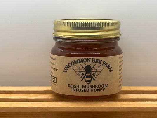 Reishi Mushroom Infused Honey: 5oz