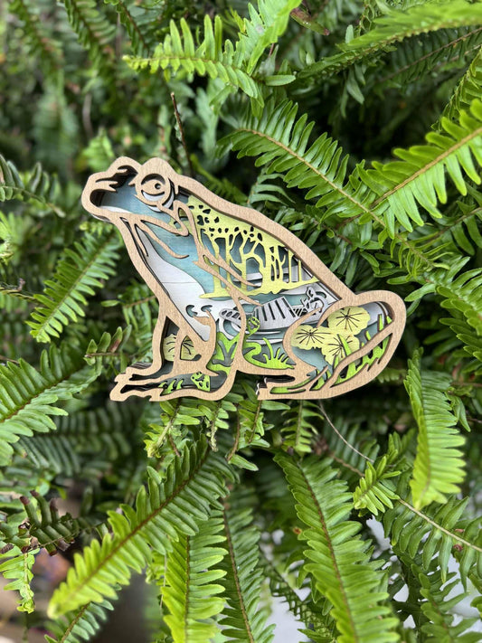 Lily Pad Frog: Shelf Sitter