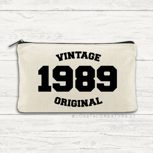 Taylor 1989 Vintage Original Zipper Pouch (Packaged)