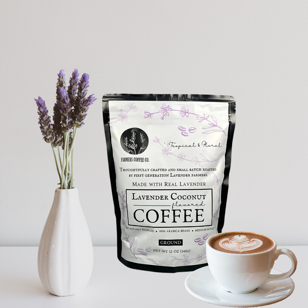 FARMERS Coffee Co. | Lavender Coconut Coffee 12 oz