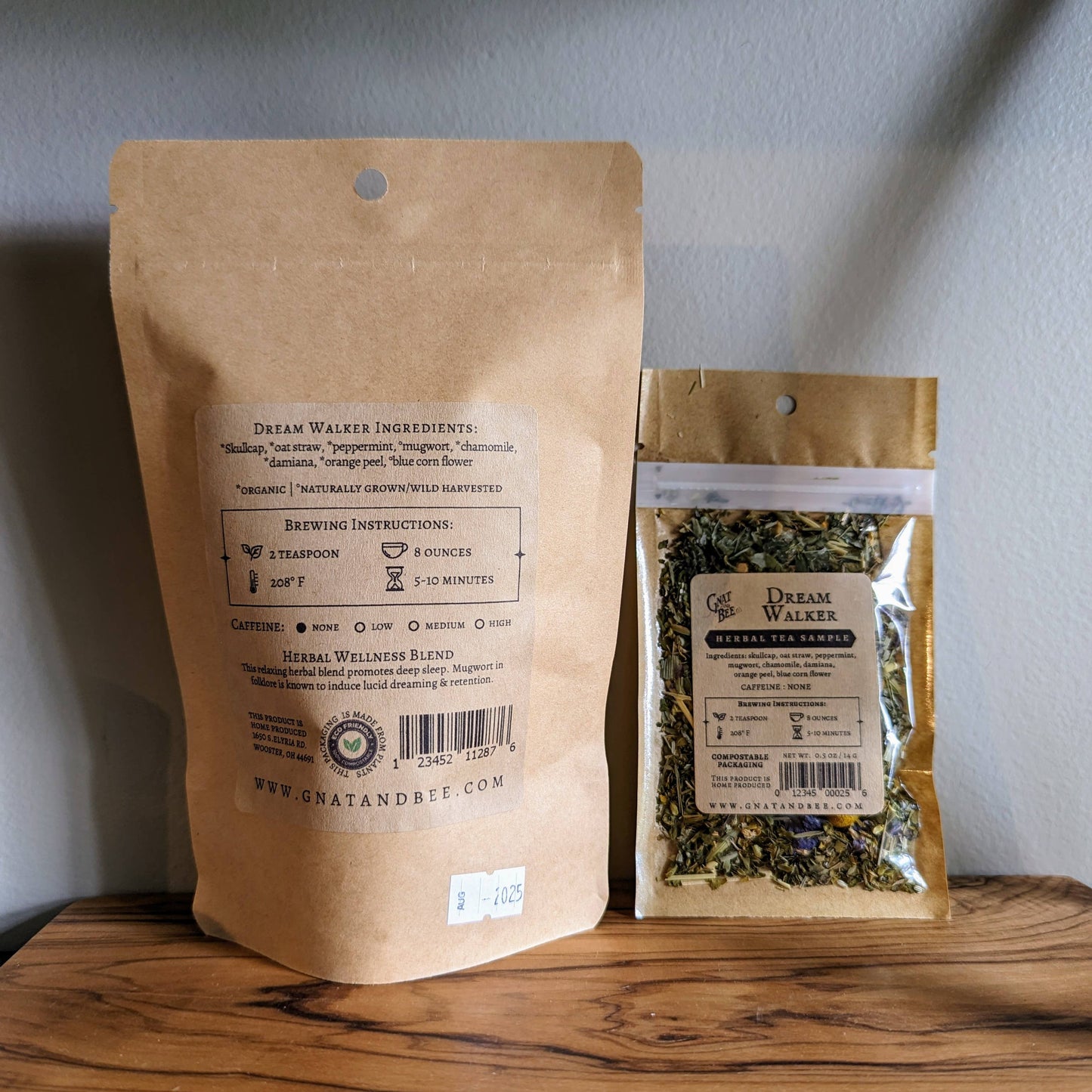 Dream Walker | Herbal Loose Leaf Tea Blend: 2 oz