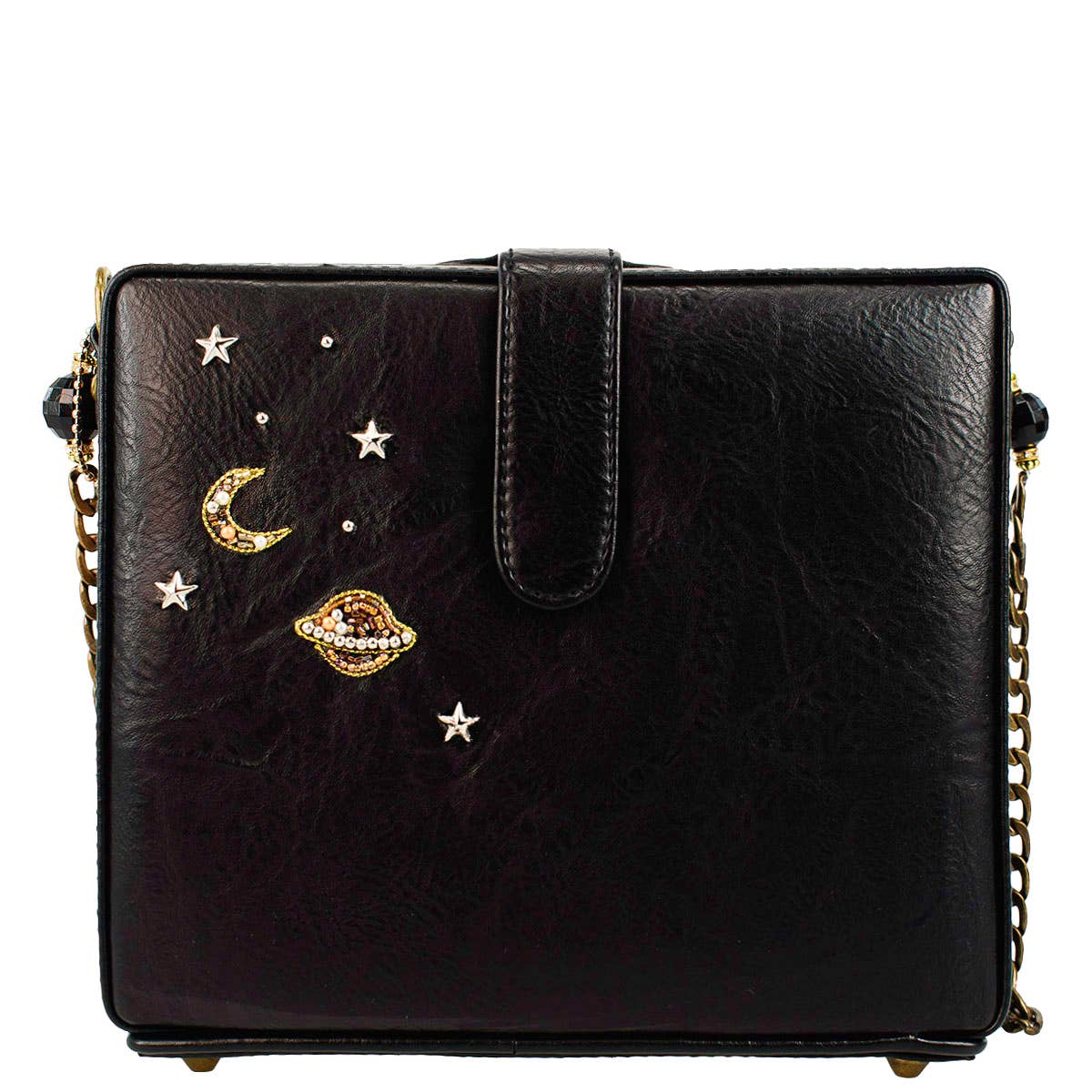 Night & Day Celestial Beaded Crossbody Handbag