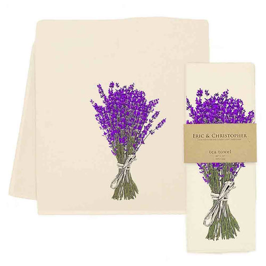 Lavender 2 Tea Towel