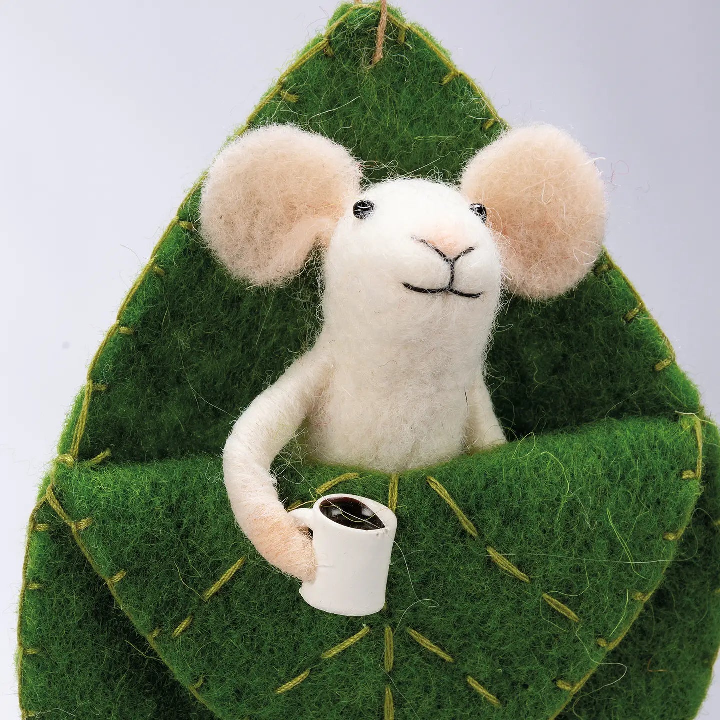 Mouse in Leaf Bed Critter