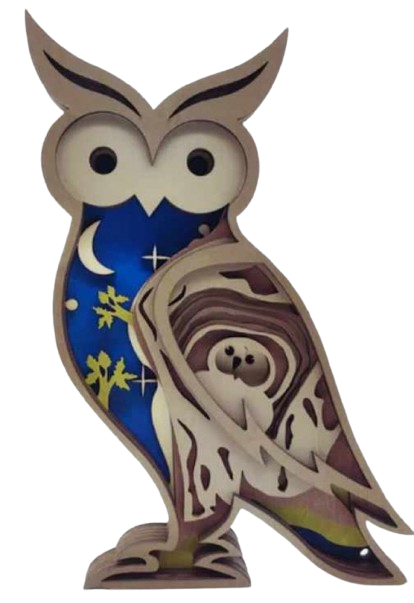 Blue Owl: Shelf Sitter