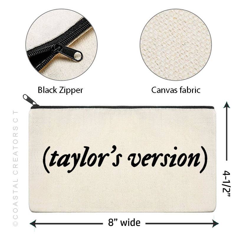 Taylor's Version Fan Girl Multi-Use Zipper Pouch (Packaged)