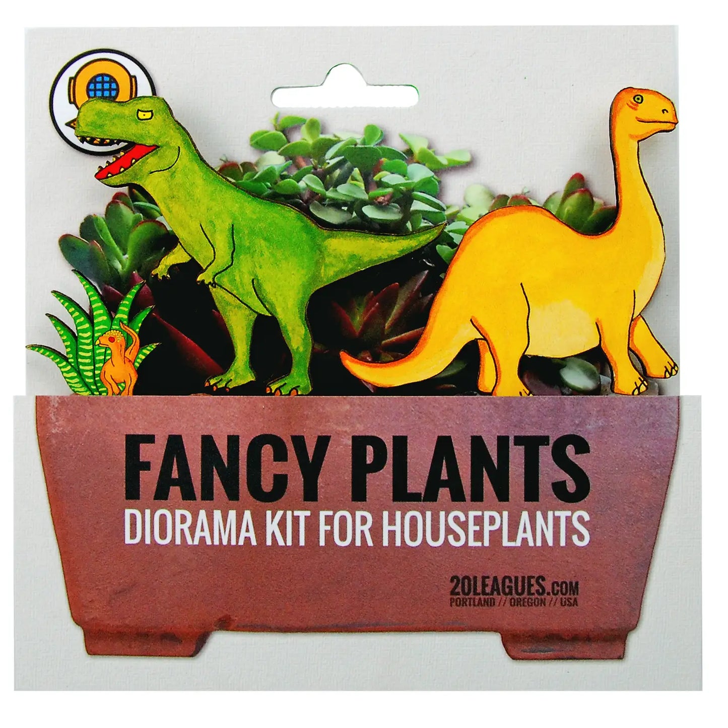 Dinosaurs Fancy Plants Diorama Kit