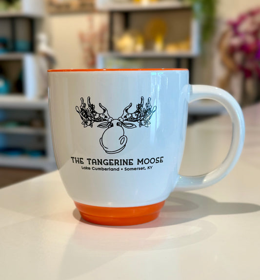 Tangerine Moose Mug