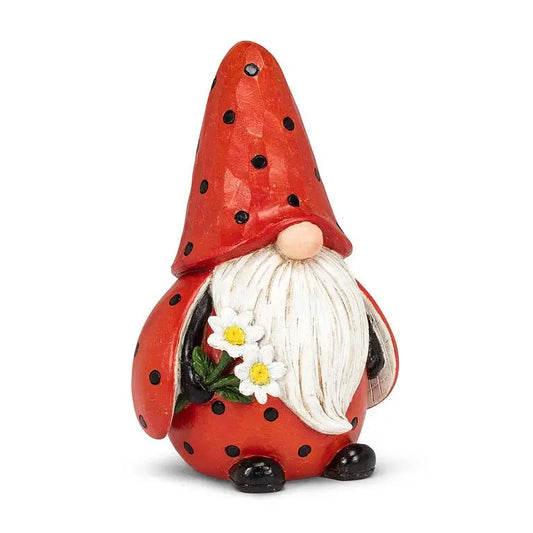 Small Red Ladybug Gnome