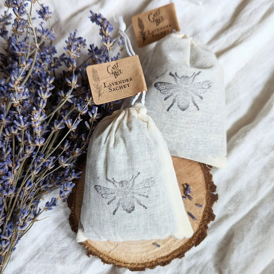 Lavender Bud Sachet Muslin Pouch(Organic)