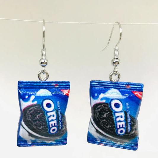 Oreo Cookie Earrings