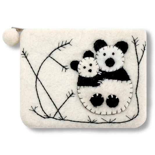 Panda Family Coin Purse