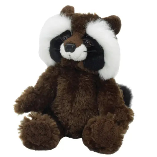 12 inch Sitting Raccoon Animal