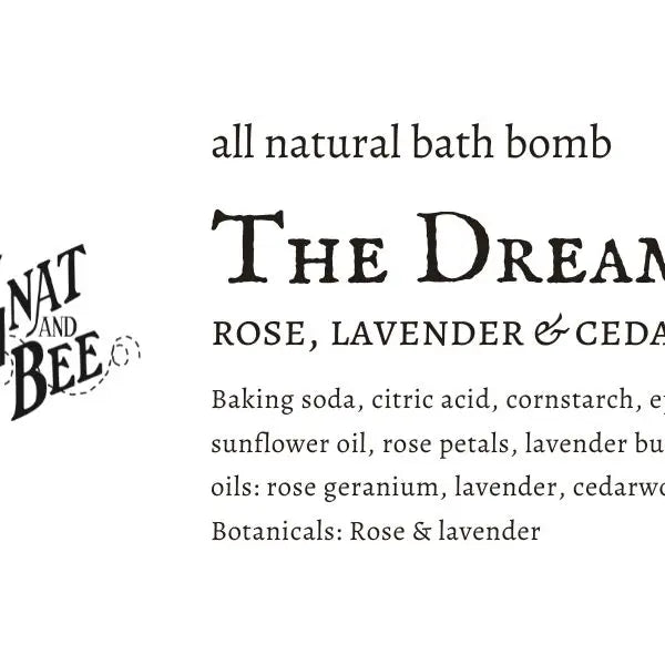 The Dreamer Natural Bath Bomb