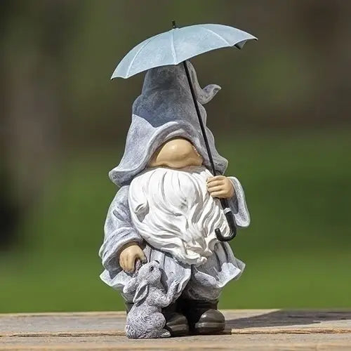 11.5"H GNOME WITH UMBRELLA