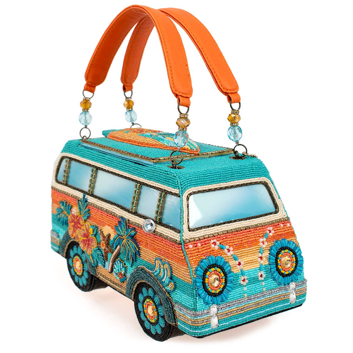 Catch a Wave Top Handle Surf Van Handbag