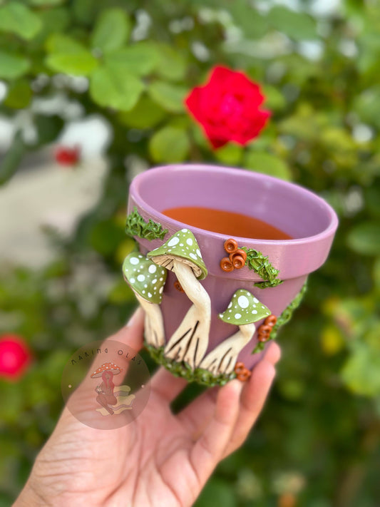 Mushroom Plant Pots - Made to Order: 10" Tall Pot
