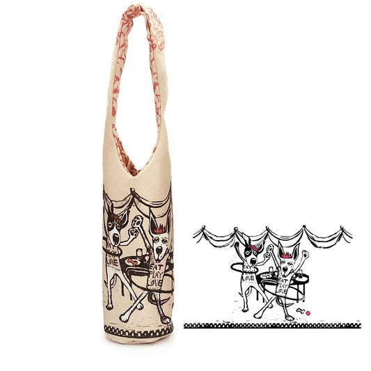 Eat Play Love #2 Wine Tote