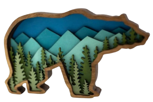 Blue Bear: Shelf Sitter
