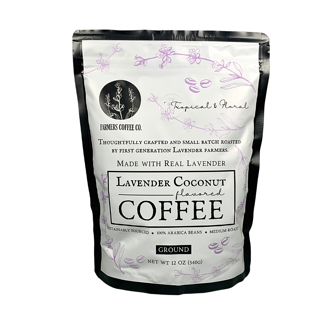 FARMERS Coffee Co. | Lavender Coconut Coffee 12 oz