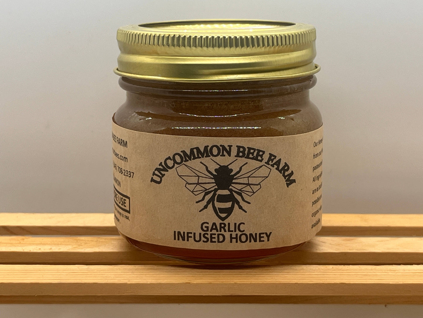 Garlic Infused Honey: 5oz