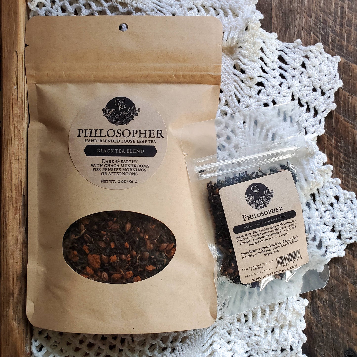 Philosopher | Black Loose Leaf Tea: 2oz