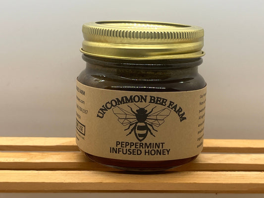 Peppermint Infused Honey: 5oz