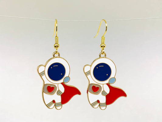 Cute Astronaut Earrings